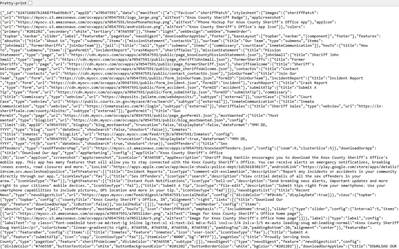 Knox County arrest records sheriff app manifest source